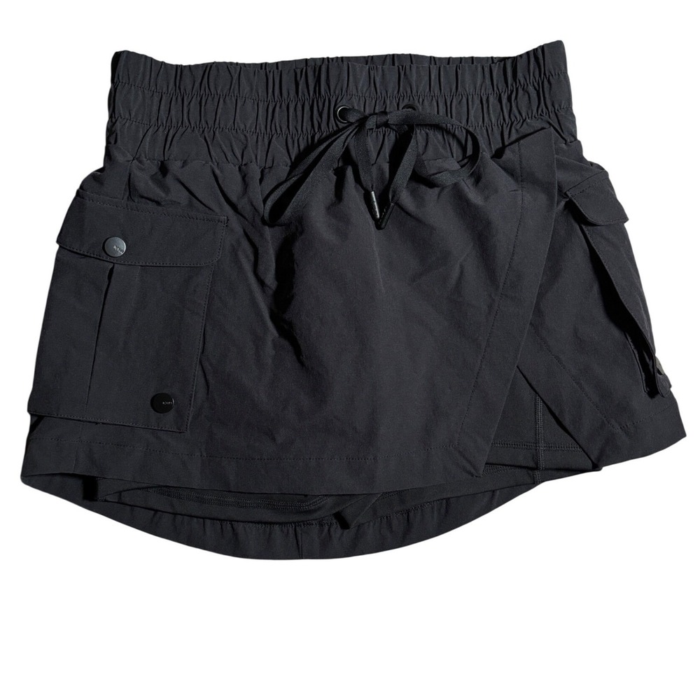Popflex XS Active Cargo Skort High Waisted Athletic Mini Skirt Pockets Preppy